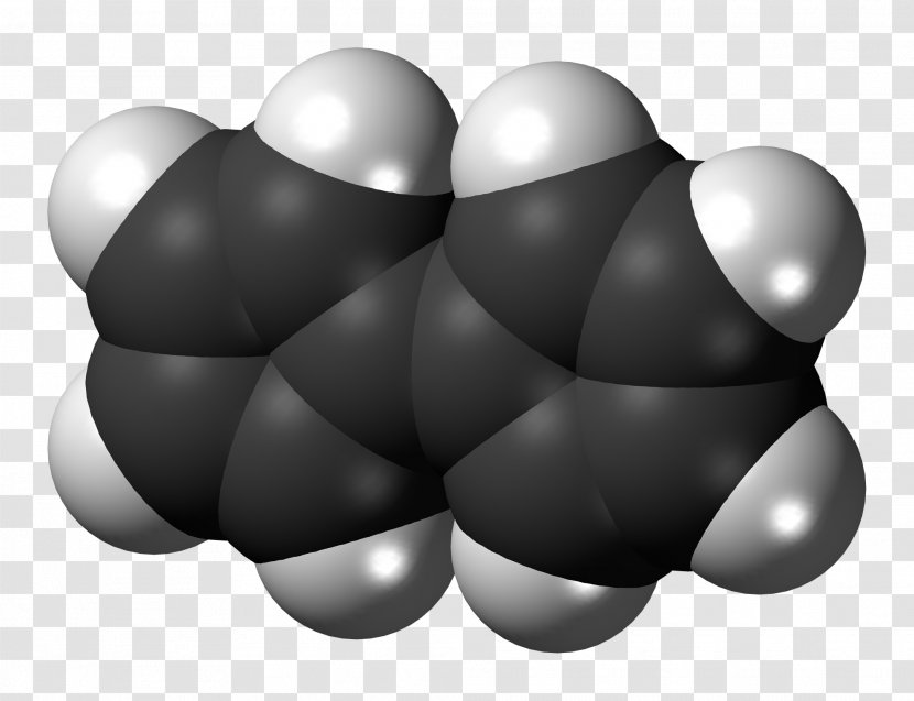 Fulvalenes Space-filling Model Alkene Naphthalene - Aromaticity Transparent PNG