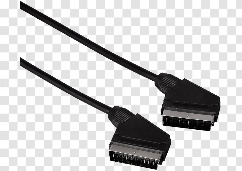 SCART HDMI Electrical Cable Television Set Electronics - Scard Transparent PNG