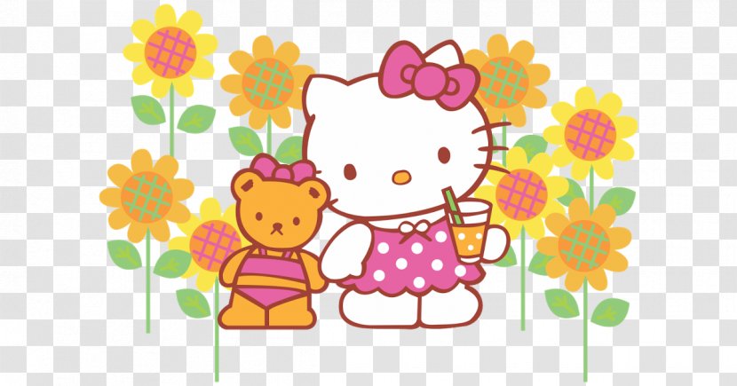 Hello Kitty Online Logo Sanrio - Happiness - Vector Transparent PNG