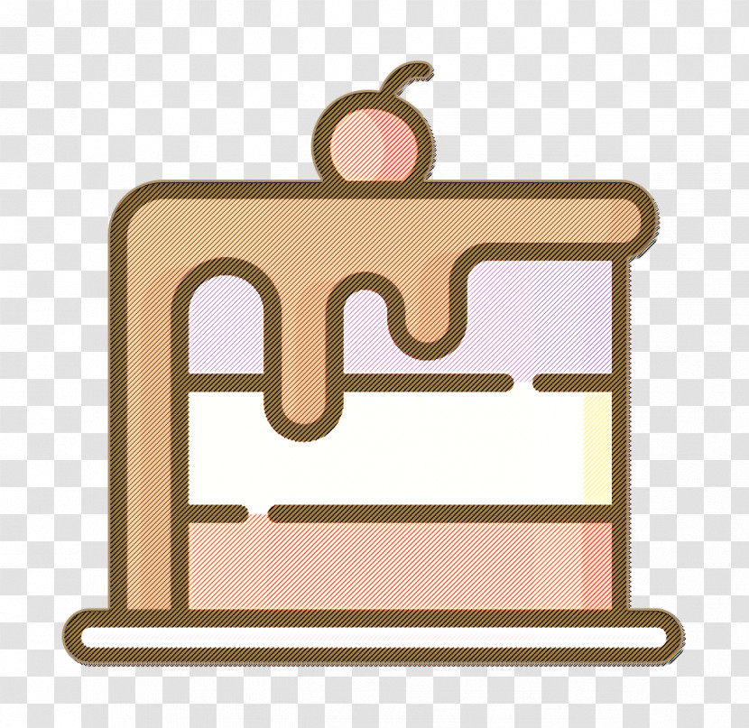 Rainbow Icon Cake Icon Desserts And Candies Icon Transparent PNG