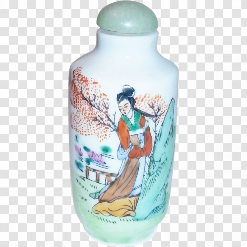 Snuff Bottle Jadeite Porcelain Transparent PNG