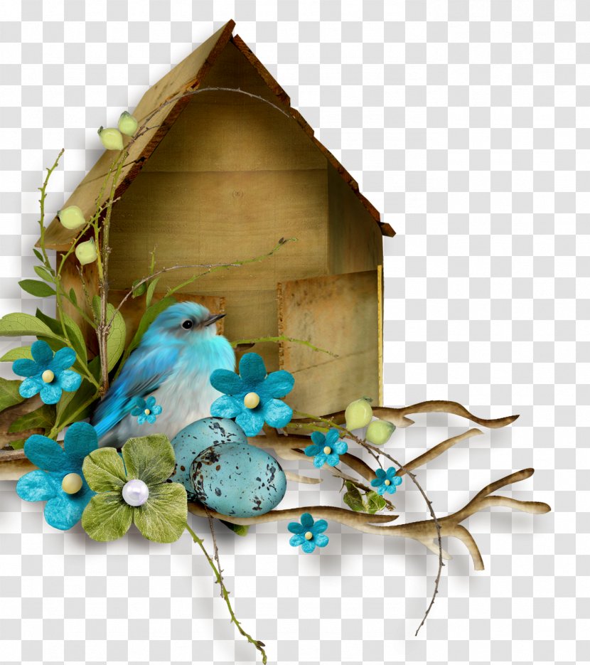 Bird Blue Icon - Lovely And House Wood Transparent PNG