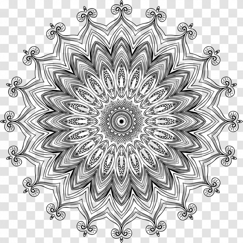 Royalty-free Stock Photography Flower - Royaltyfree - Mandala Transparent PNG