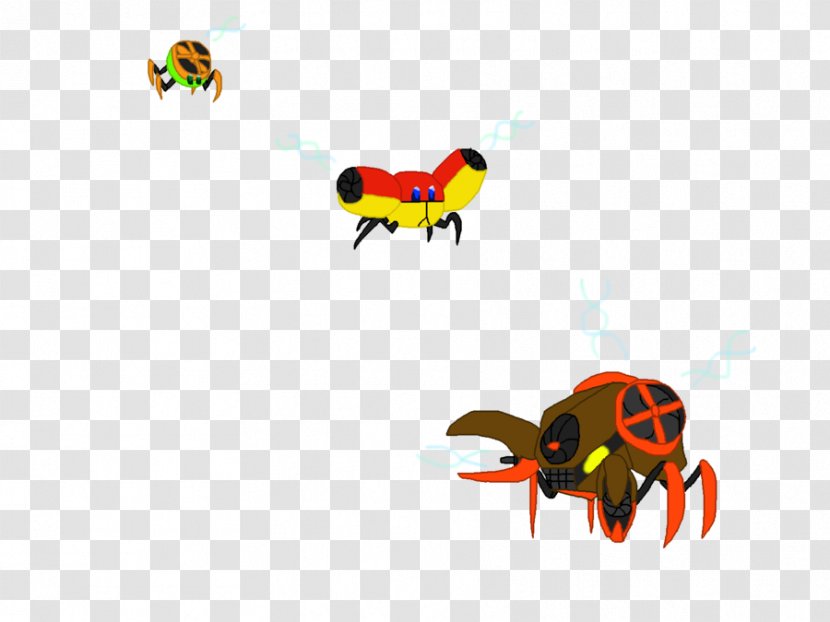Krabby Honey Bee Kingler Art Crab - And Claw Transparent PNG