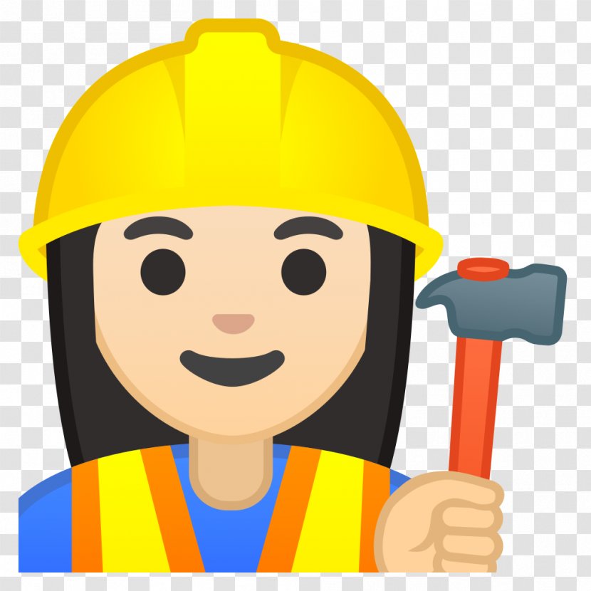 Architectural Engineering Emoji Construction Worker Laborer Transparent PNG