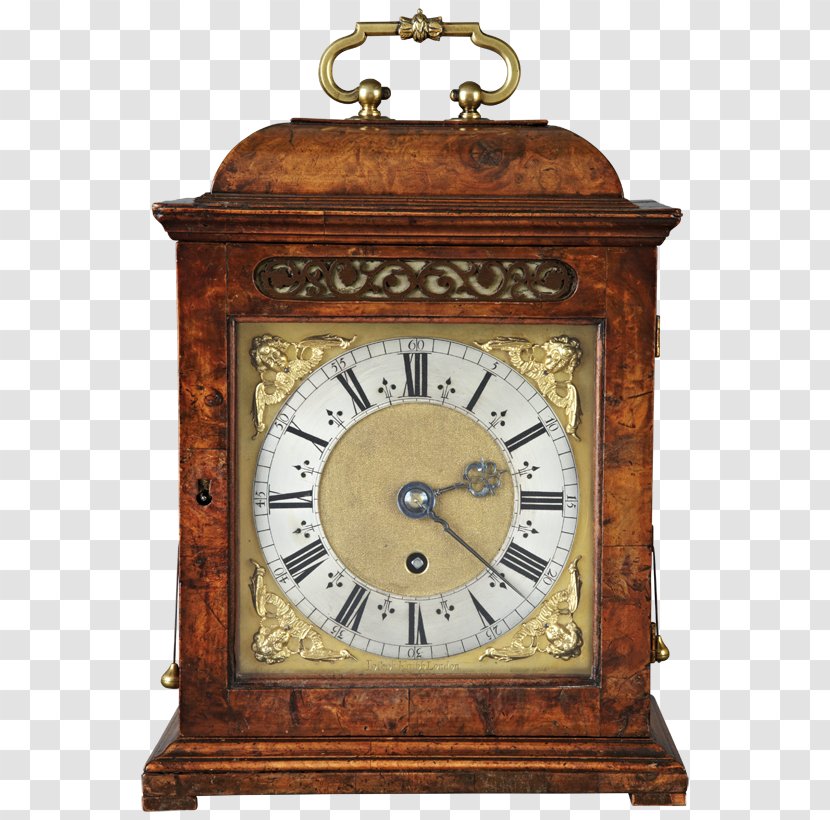 Floor & Grandfather Clocks Antique Bracket Clock Ridgeway - Vintage Transparent PNG