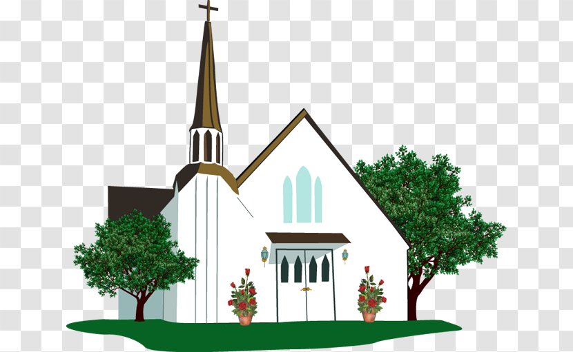 Free Church Wedding Chapel Clip Art - Window - Summer Cliparts Transparent PNG
