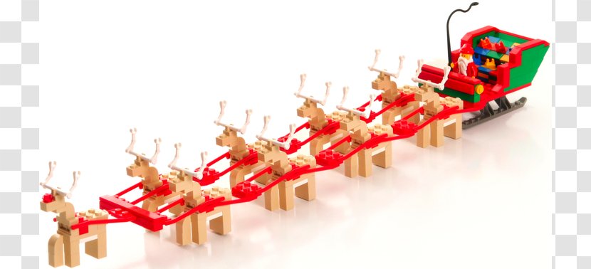 Rudolph Santa Claus Reindeer LEGO Clip Art - Slay Cliparts Transparent PNG