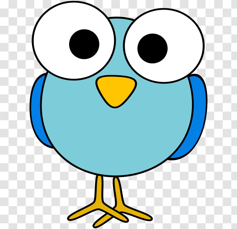Bird Cartoon Owl Clip Art - Organism Transparent PNG