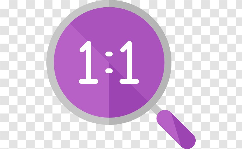 Magnifying Glass Icon - Text - A Purple Transparent PNG