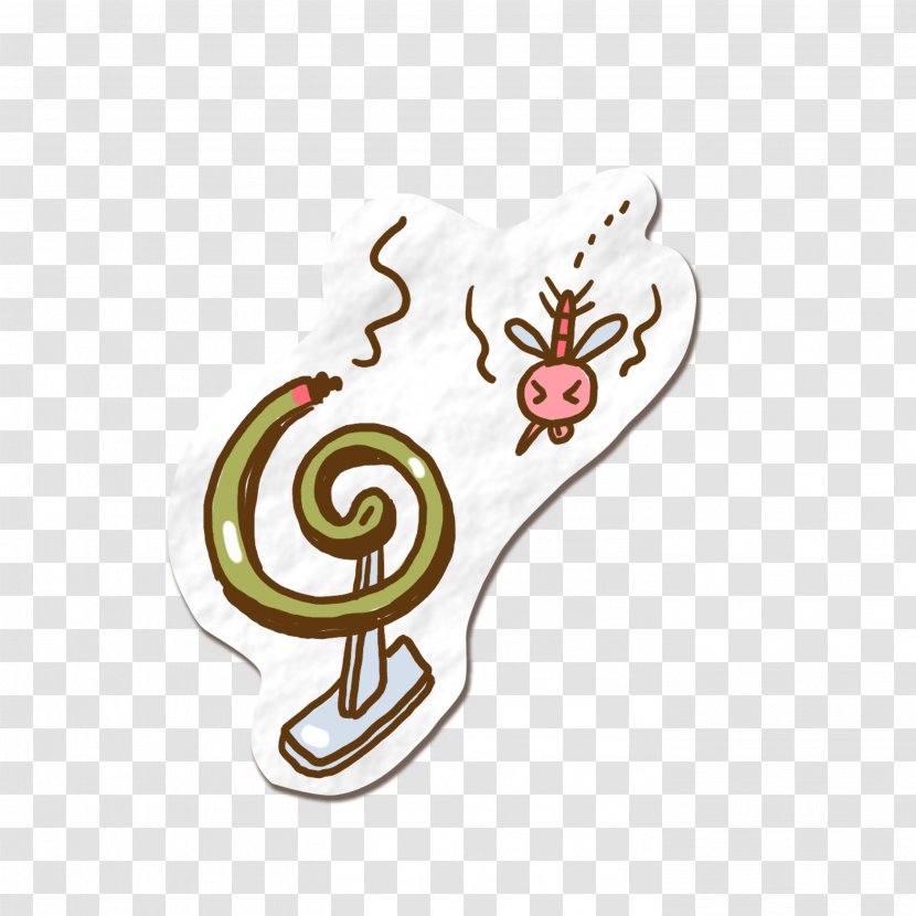 Mosquito Coil Illustration - Body Jewelry Transparent PNG