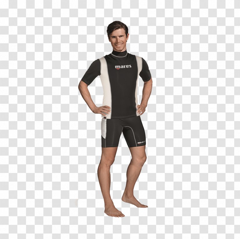 Rash Guard T-shirt Sleeve Scuba Diving - T Shirt Transparent PNG