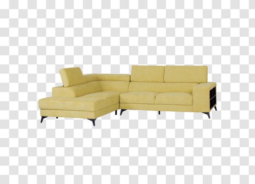 Angle Couch Furniture Store Sofa Bed - Flower Transparent PNG