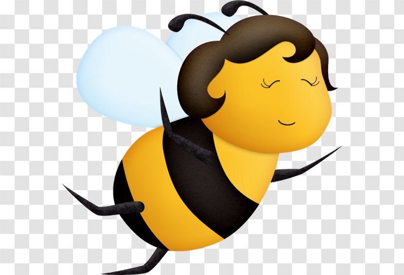 Honey Bee Insect Animation - Pollinator - Maternal Clipart Transparent PNG
