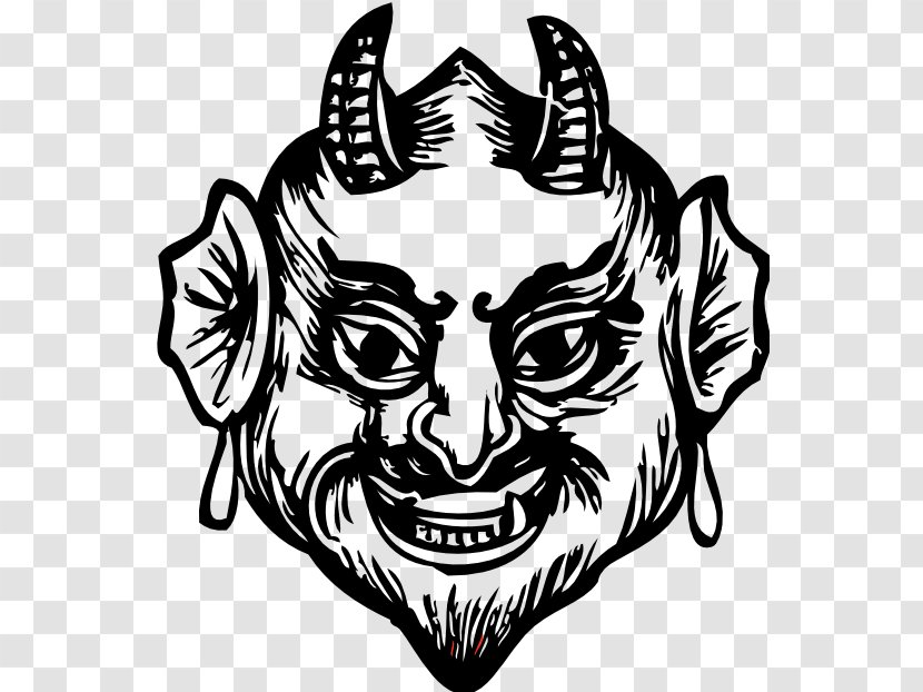 Devil Codex Gigas Lucifer Clip Art - Headgear - Vector Transparent PNG