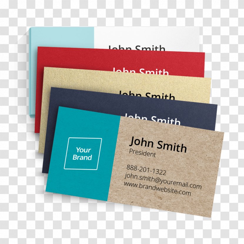 Paper Business Cards Printing Card Stock Visiting - Stationery - Credit Transparent PNG