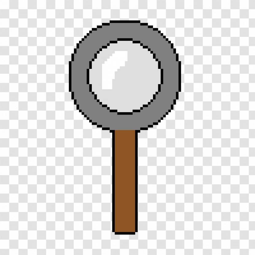 Pixel Art - Giphy - Magnifying Glass Material Transparent PNG