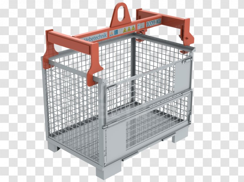 Mesh Cage Steel Machine - Container Box Transparent PNG