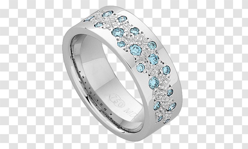 Argyle Diamond Mine Wedding Ring Engagement Jewellery - Turquoise Transparent PNG