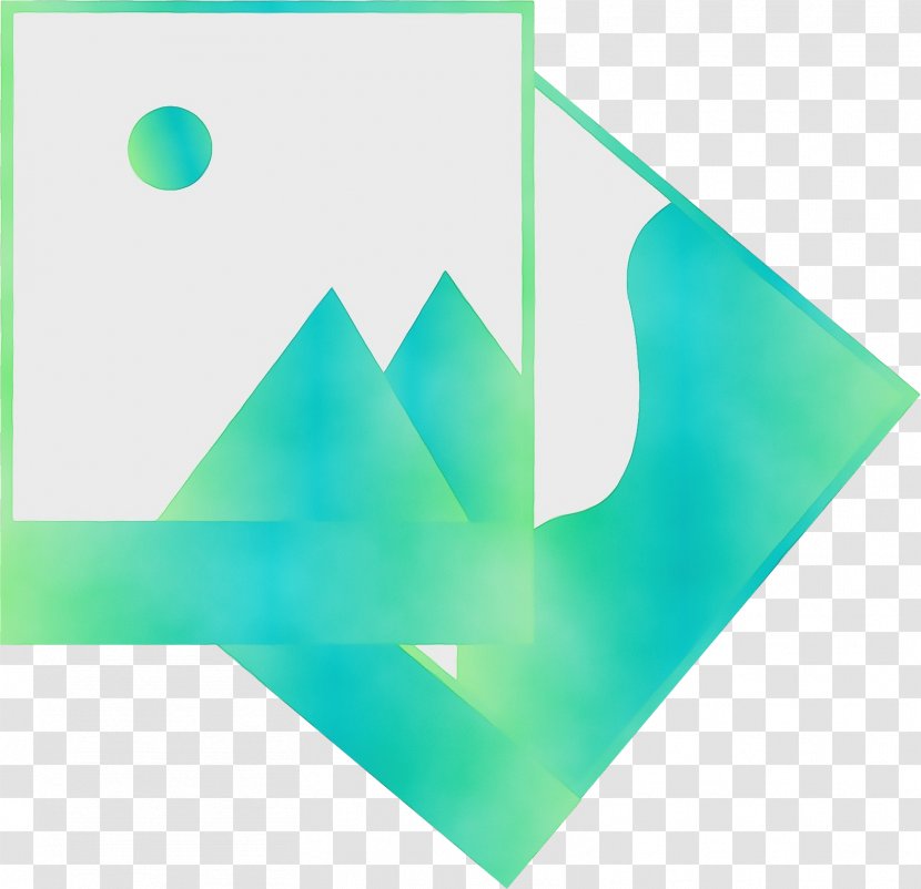 Arrow - Green - Logo Turquoise Transparent PNG