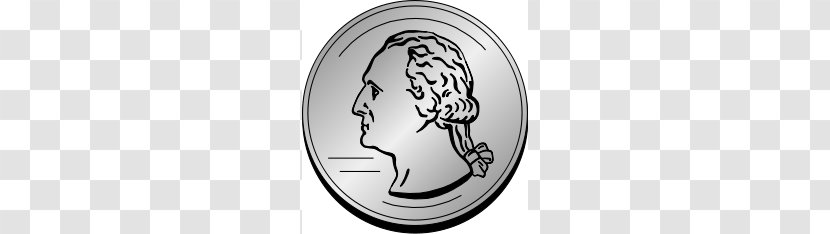 Quarter Coin Clip Art - Flower - Us Coins Cliparts Transparent PNG