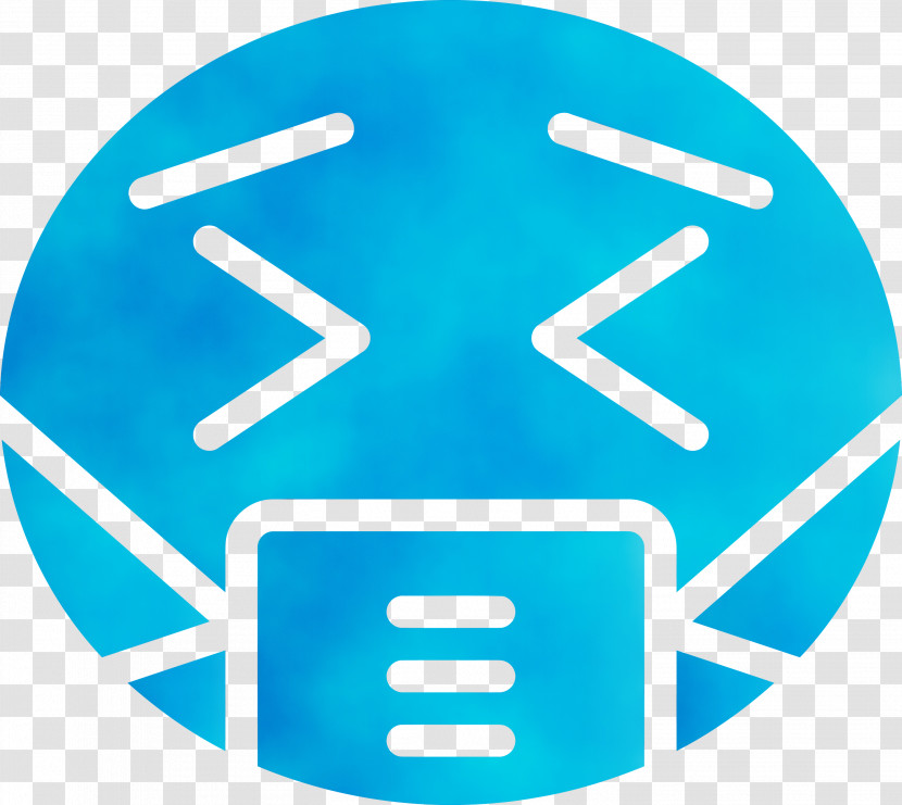 Turquoise Icon Electric Blue Circle Symbol Transparent PNG