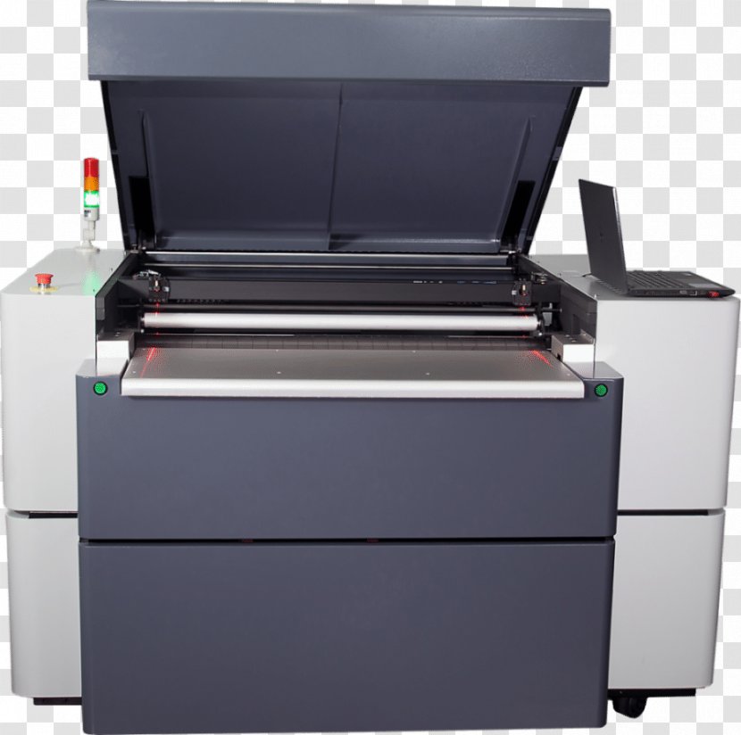 Laser Printing Computer To Plate Flexography Machine - Technology - Cron Transparent PNG
