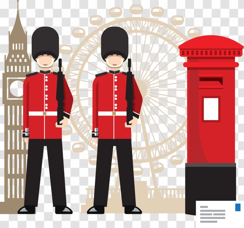 London Royalty-free Illustration - British Soldiers Transparent PNG