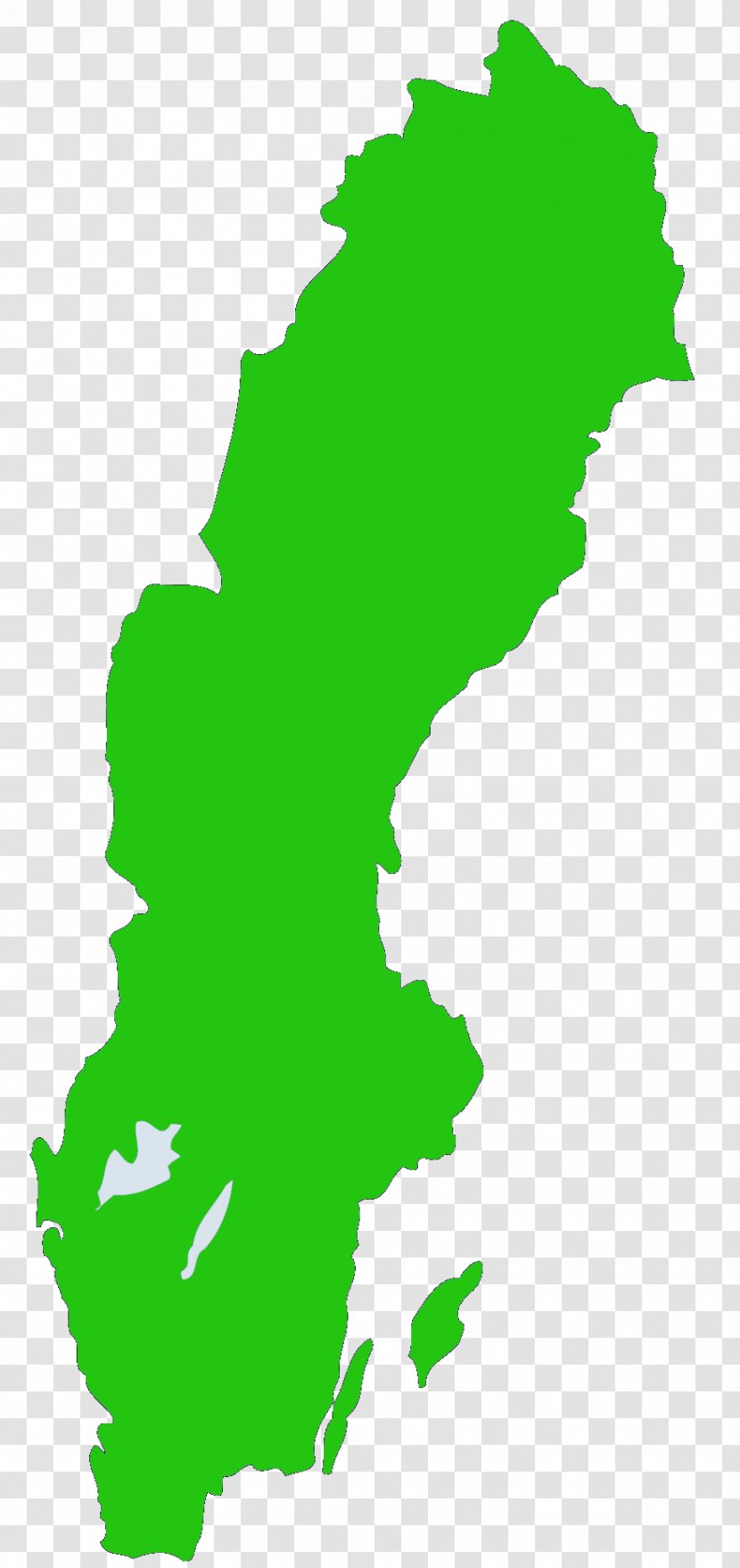 Sweden Map Clip Art - Royaltyfree Transparent PNG