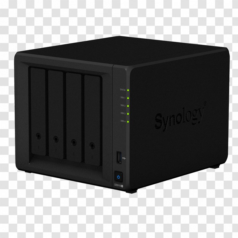Synology Inc. DS118 1-Bay NAS Network Storage Systems Disk Station DS1817+ Computer Data - Nas Server Casing Diskstation Ds418play - Ds1817 Transparent PNG