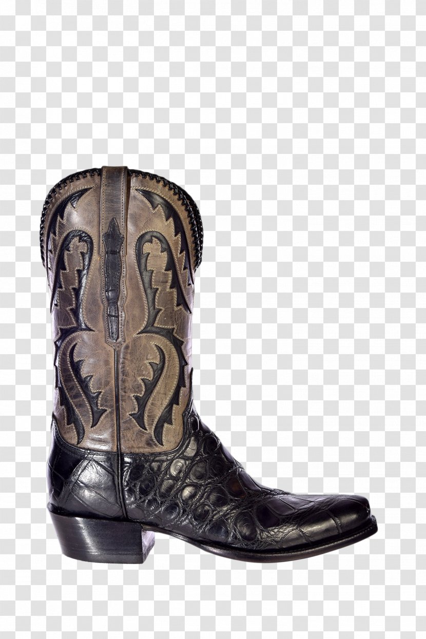 Cowboy Boot Riding Shoe Brown - Equestrian Transparent PNG