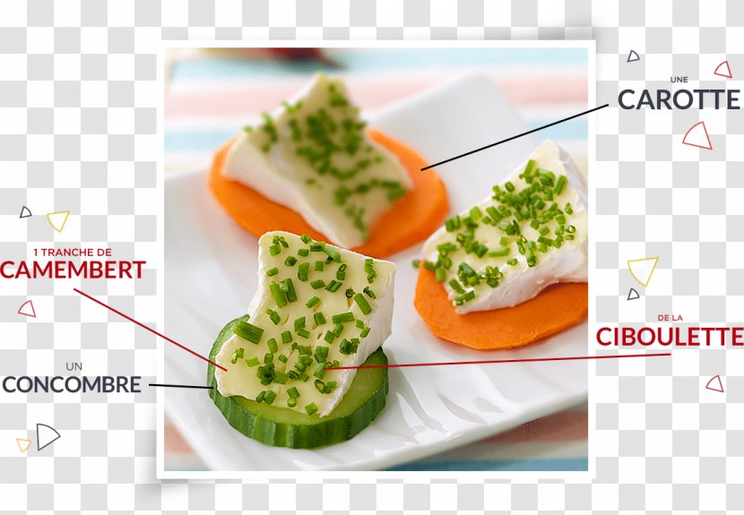 Vegetarian Cuisine Canapé Garnish Recipe Dish - Food - Vegetable Transparent PNG