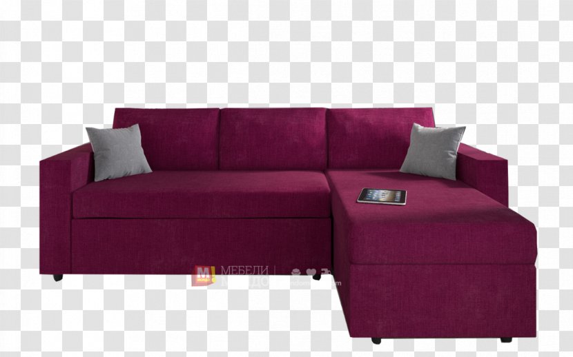 Sofa Bed Couch Chaise Longue - Studio Apartment - Design Transparent PNG