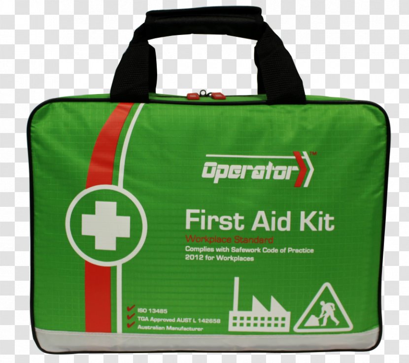 First Aid Supplies Kits Bandage Workplace Burn - Green Transparent PNG