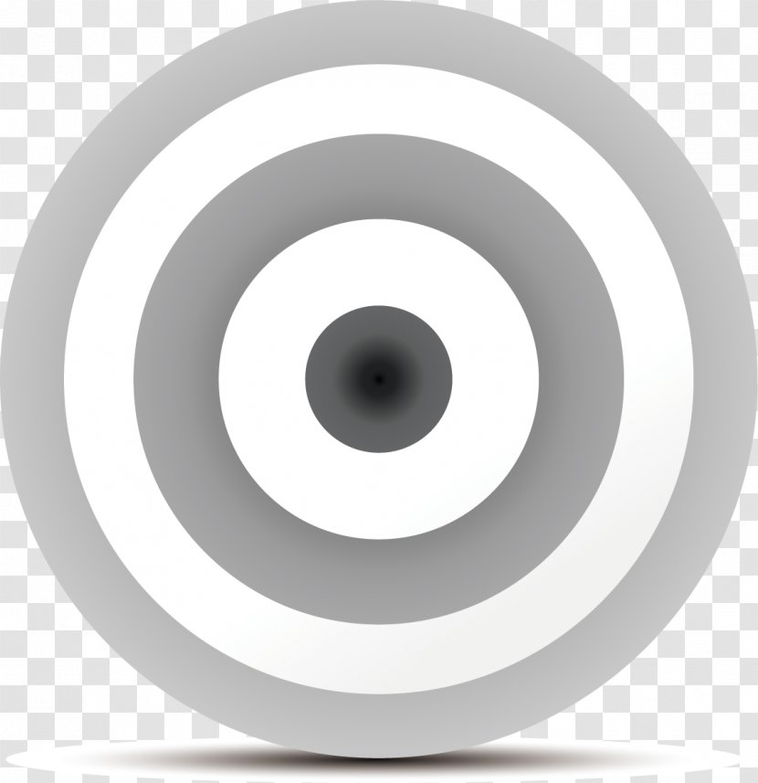 Around Target Circle - Frame - Grey Circular Image Transparent PNG