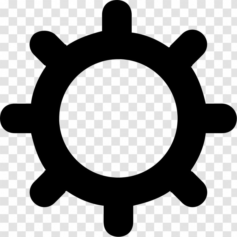 Adobe Illustrator Illustration - Black Gear - Mechanical Gears Vector Transparent PNG