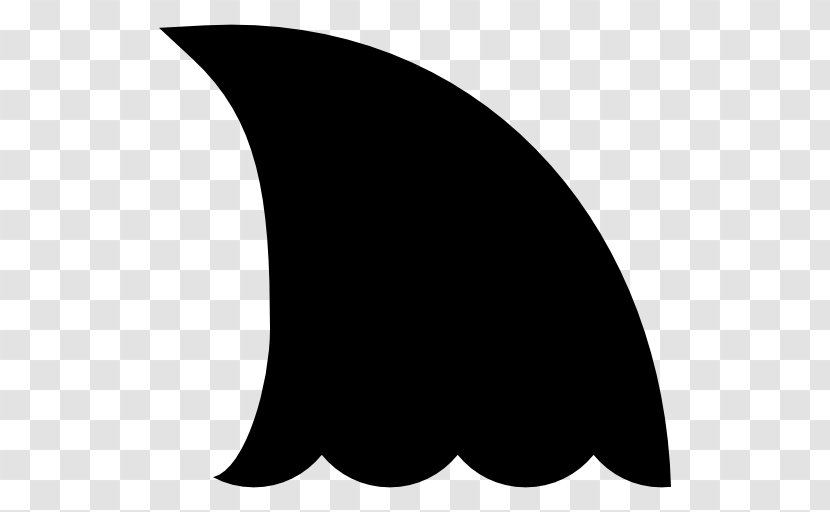 Clip Art - Black - Tiburon Transparent PNG