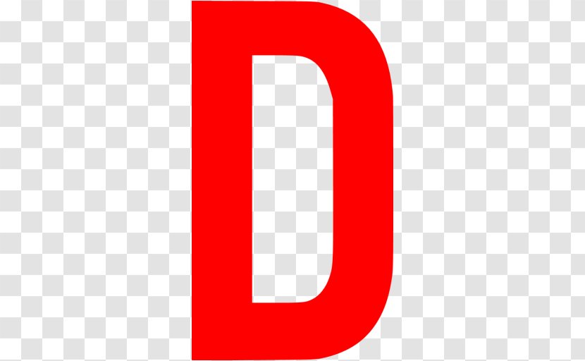 Brand Logo Red Pattern - Point - Letter D Transparent PNG
