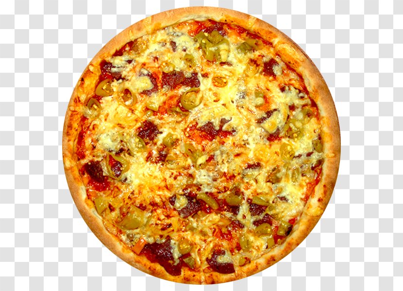 California-style Pizza Sicilian Ham Salami - Quiche - PEPPERONI Transparent PNG