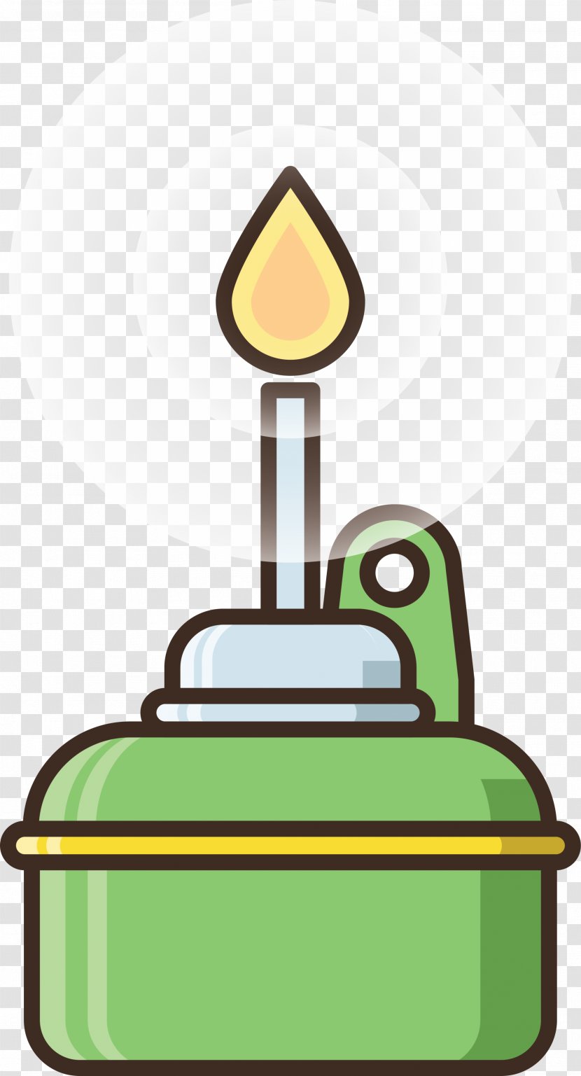 Cartoon Drawing Illustration - Simple Candle Transparent PNG
