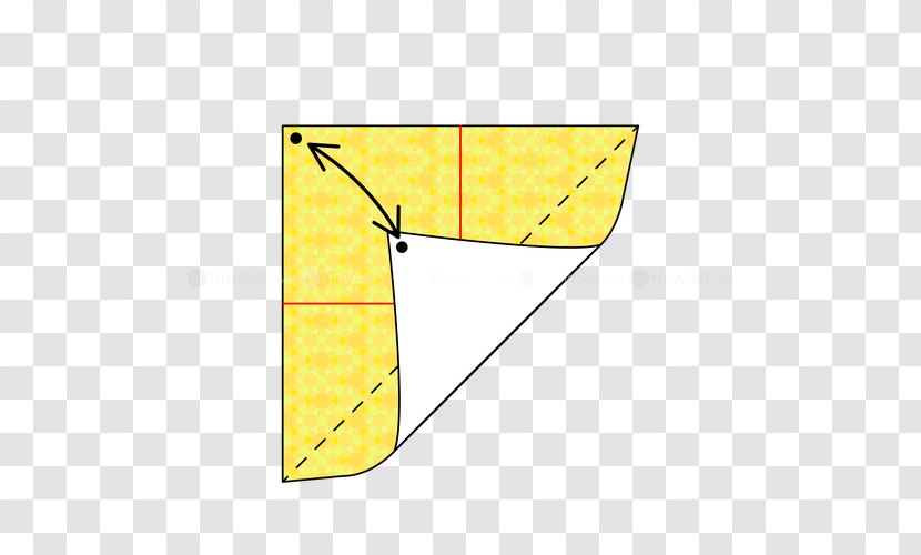 Line Point Angle Leaf - Origami Flower Transparent PNG
