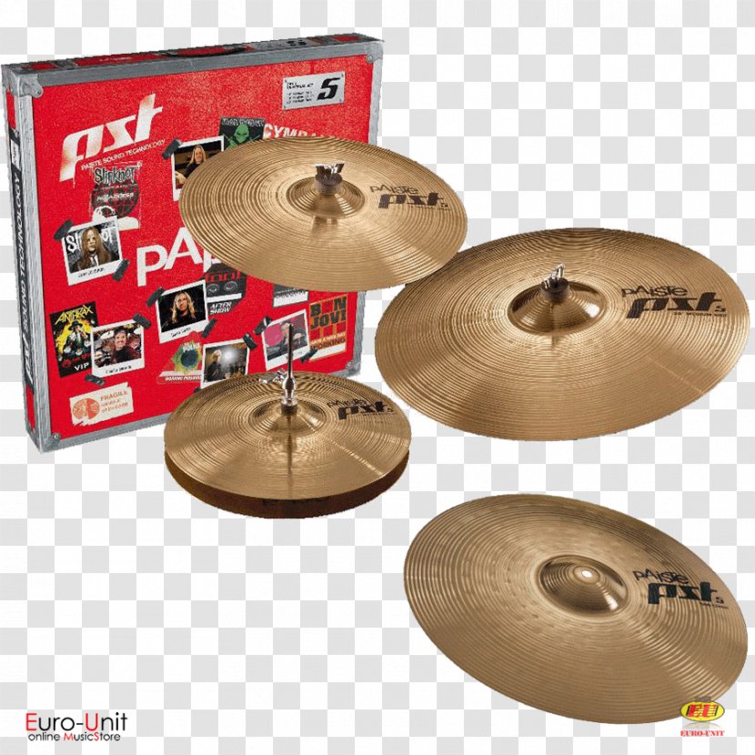 Cymbal Pack Paiste Crash Drums - Tree Transparent PNG