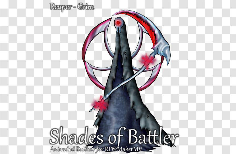 RPG Maker MV Death Character Art Role-playing Game - Neck - Reaper Daw Transparent PNG