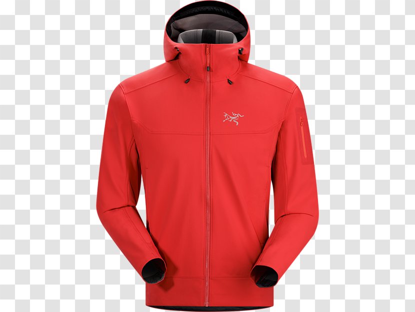 Hoodie Arc'teryx Jacket Mens ARCTERYX Epsilon LT Hoody Colour Sweater - Cartoon - Red With Hood Transparent PNG