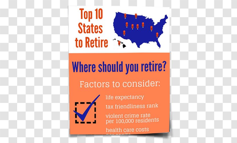 United States Retirement Line Infographic Font Transparent PNG