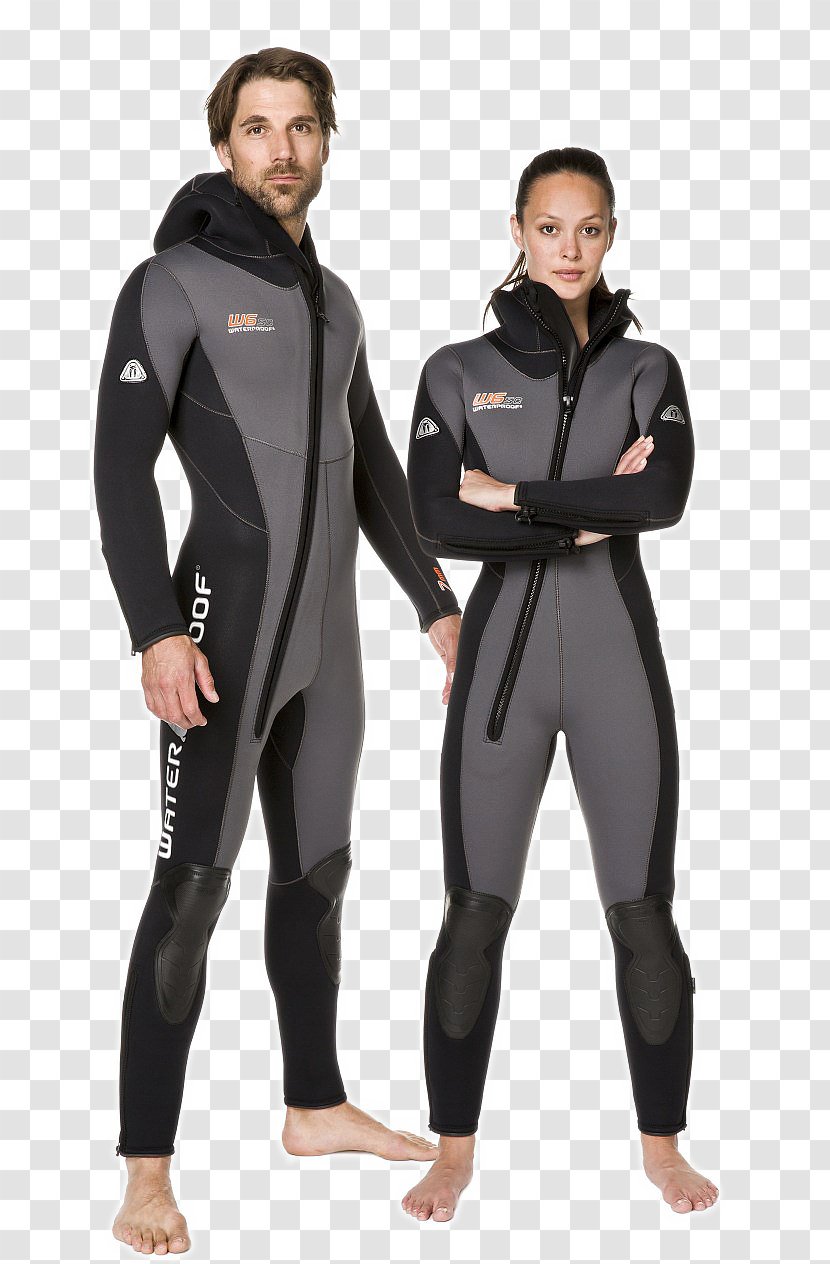 Diving Suit Neoprene Zipper Boilersuit Underwater - Equipment Transparent PNG