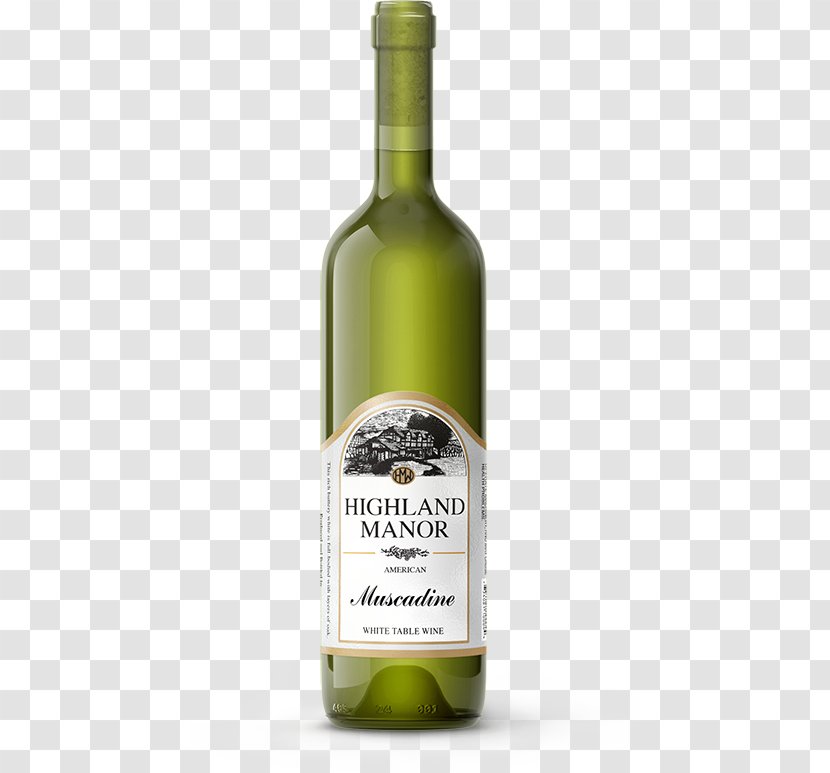 White Wine Scuppernong Liqueur Grape - Bottle Transparent PNG