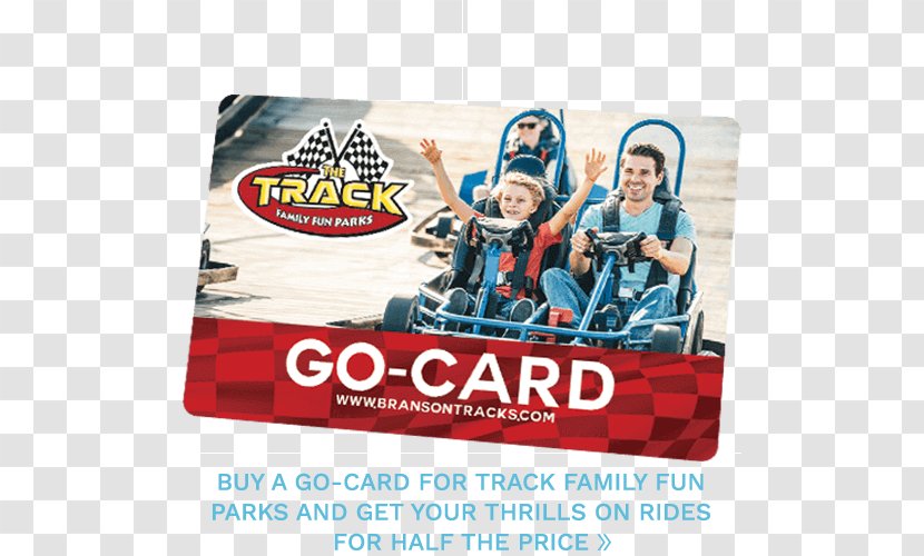 The Track Family Fun Parks 3 Discounts And Allowances Go Card Recreation - Branson - Travel Transparent PNG