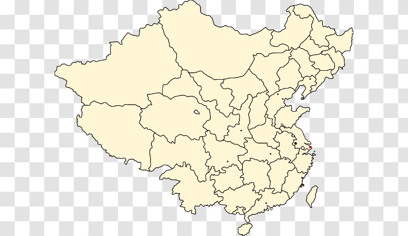 Taiwan Province Fujian Andong Taipei - Autonomous Regions Of China - Shanghai Map Transparent PNG