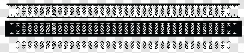 Product Design Font Line - Monochrome - Chromosome Vector Transparent PNG